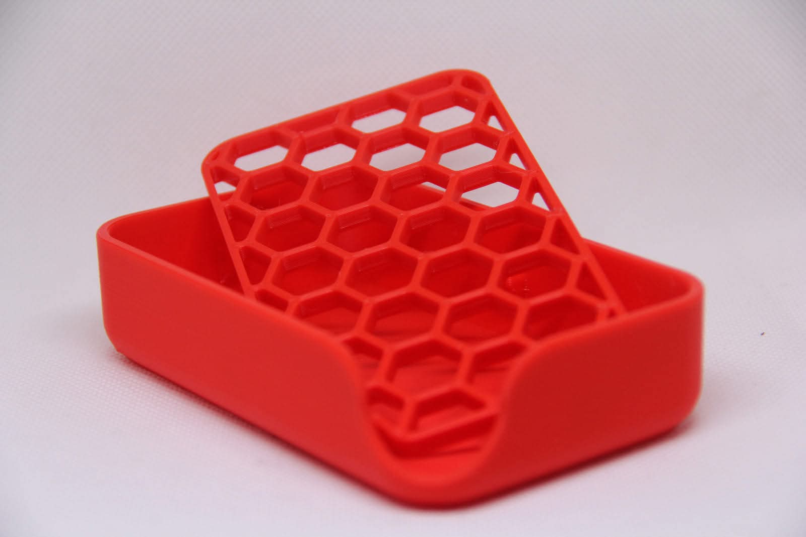 Self-Draining Soap Dish